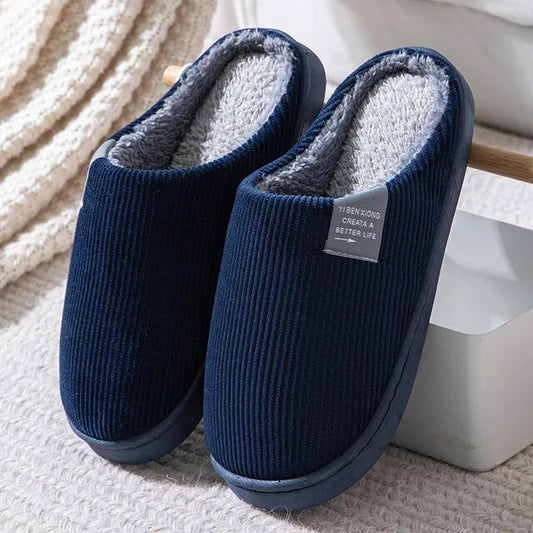 Men's/Women's cotton winter slippers