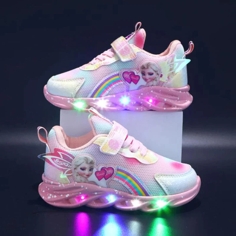 Fairy Elsa Beleuchtete Turnschuhe