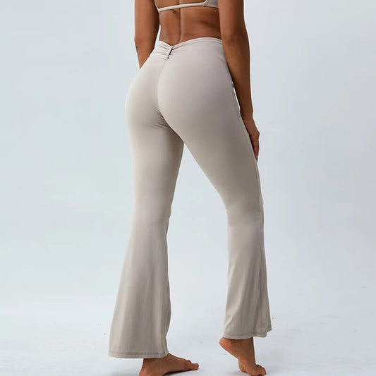 SLIM flared yoga pants