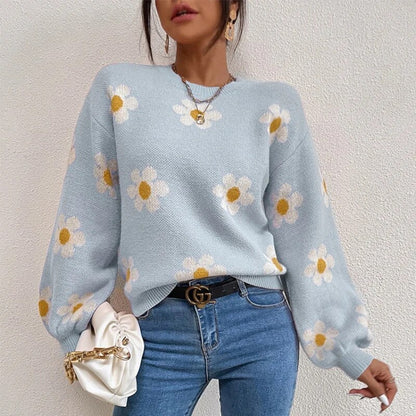 2023 Winter RM floral sweater