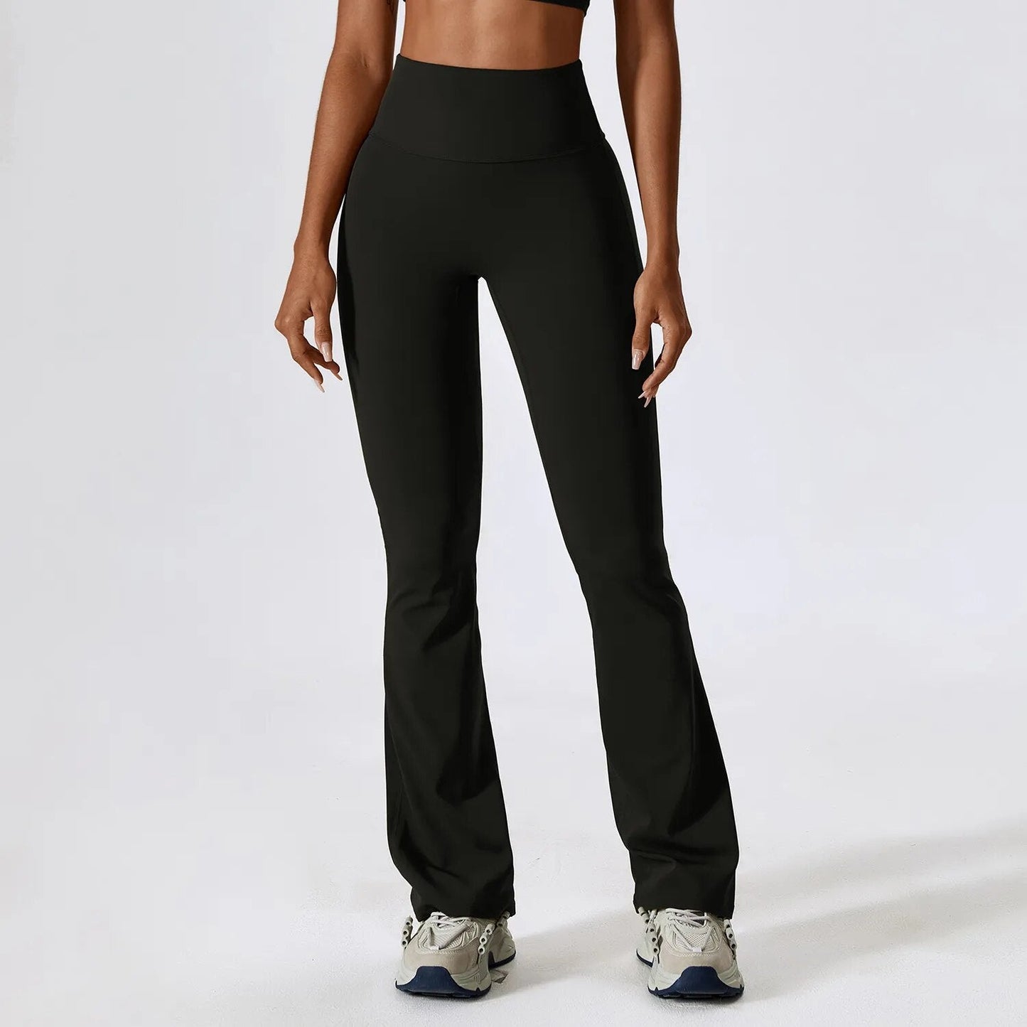 Flared yoga pants for women