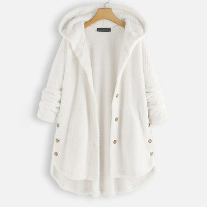 Women's long sleeve hooded winter coat